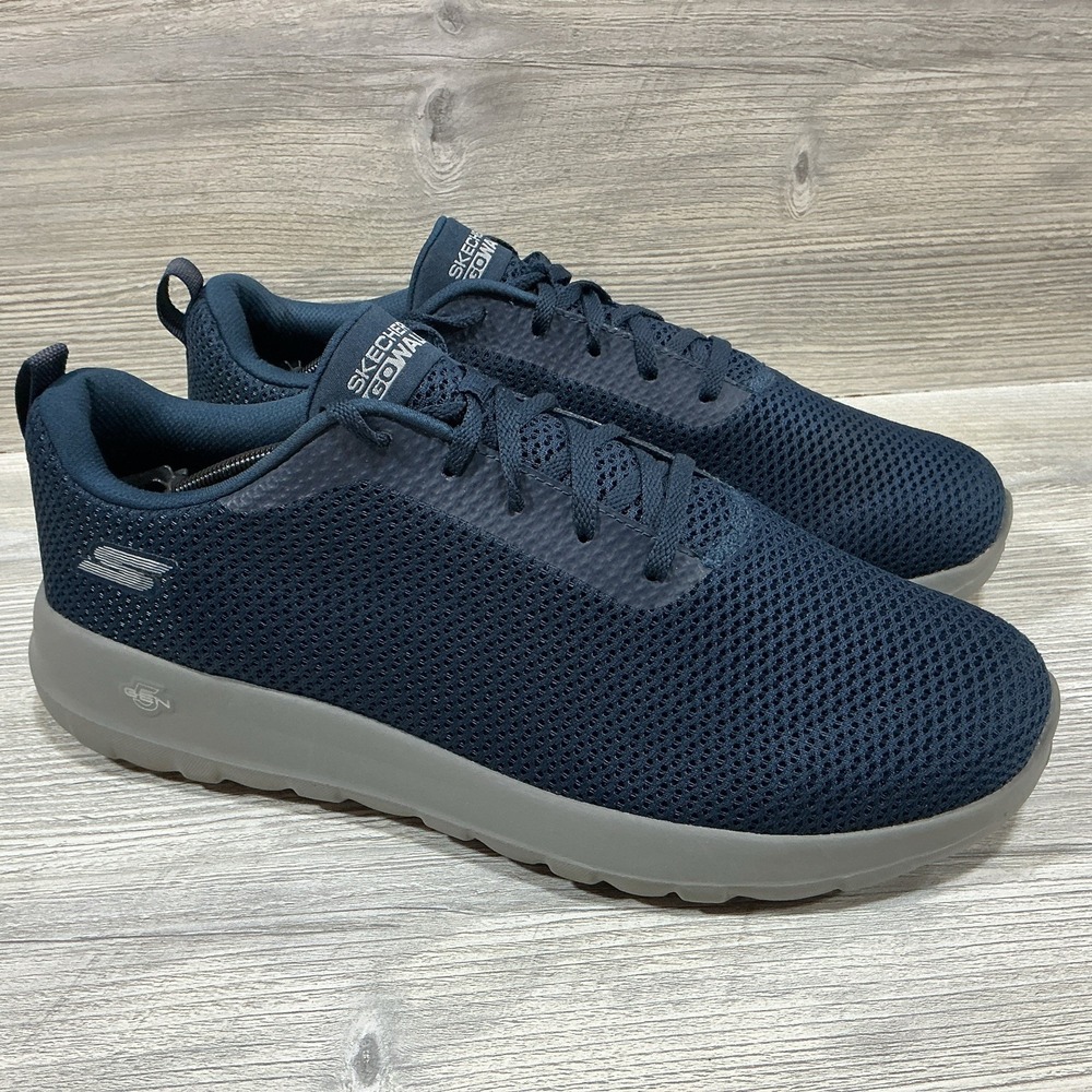 Skechers Go Walk Navy Walking Athletic Shoes Sneakers 54601EWW Mens Size 11.5 2E